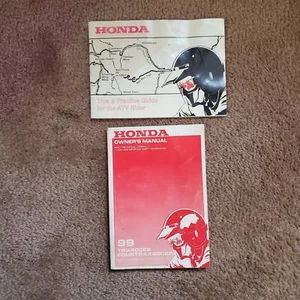 OEM HONDA 1999 TRX400EX FOURTRAX 400EX OWNERS MANUAL PLUS - Picture 1 of 3