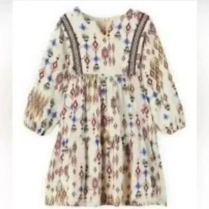 Zara Girl Kid Dress Size 11-12 White Lace Floral - Picture 1 of 9