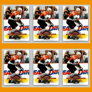 Vaclav Prospal Rookie Lot 6 Hockey Cards 1997 Leaf Philadelphia Flyers Set NHL - Bild 1 von 8