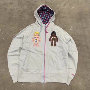 RARE Y2K KIDROBOT PEECOIL STAR FULL ZIP HOODIE LIMITED EDITION LARGE - Bild 1 von 8