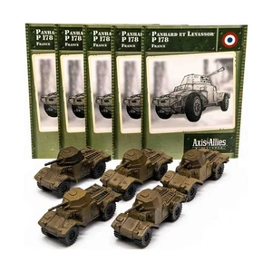 WOTC Axis & Allies 1939-1945 Panhard ET Levassor P 178 (1939-1945) (U) x5 NM - Picture 1 of 1