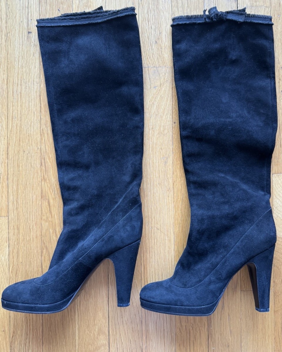 Marc Jacobs Black Low (1-1.9 in) Heel Height Boots for Women Marc Jacobs Black Low (1-1.9 in) Heel Height Boots for Women