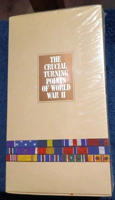 Readers Digest The Crucial Turning Points of WW2 VHS 2001 3-Tape Set, New-Sealed - Image 1 of 4