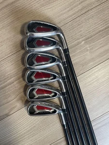 TaylorMade Burner Super Launch Iron Set 6pcs 5-PW Fubuki 50 Flex R - Picture 1 of 6