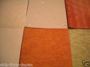 8x carta tradizionale belle arti Echizen Washi 84x84 mm in Giappone origami, artigianato - Foto 1 di 1