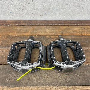 Redline Pedals 1/2 in Old School BMX OPC 1pc Alloy 1990s DX Race Freestyle - Picture 1 of 15