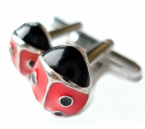Ladybug Cufflinks - QHG1 - Picture 1 of 11