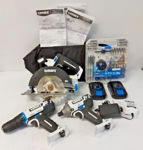(N87105-1) Hart HPCS01VN6/ HPID01VN/ HPDD01VN 3 Pc Combo Tool Kit - Picture 1 of 23