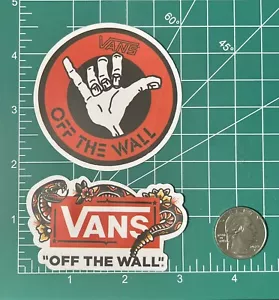 Vans Sticker 2er Pack - Snake Vans Off The Wall Skatepark Huntington Beach, CA - Bild 1 von 6