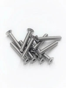 Edelstahl 3x20 mm Flachkopf Maschinenschrauben (10) HPI Z087 Traxxas 2590 SECHSKANT - Bild 1 von 1