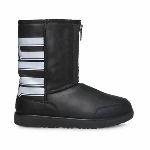 BOTAS DE HOMBRE UGG CLÁSICAS CON CREMALLERA PHILLIP LIM NEGRAS PIEL DE OVEJA TALLA EE. UU. 9/REINO REINO UNIDO 8 NUEVAS - Imagen 1 de 6
