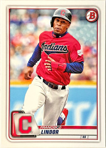 2020 BOWMAN #4 FRANCISCO LINDOR *MLB ALLSTAR* NEW YORK METS