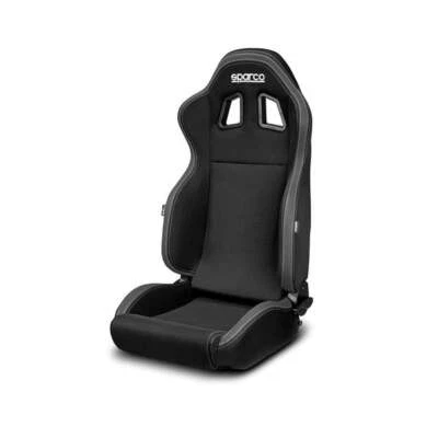 SPARCO 009014NRGR Reclining Seat R100 Black/Grey, Street/Track/Racing Style - Image 1 of 3