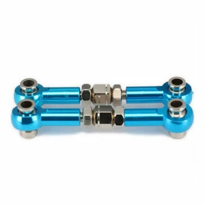 Aluminum Alloy Steering Rod Link Linkage Pull Rod for HSP RC Car 94123/94122 2PC - Picture 1 of 9