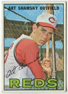 1967 Topps #96 Art Shamsky Cincinnati Reds - Bild 1 von 2