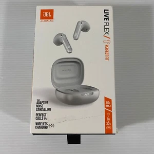 JBL Live Flex ANC True Wireless Stereo Earbuds - Silver *Read Desc* - Picture 1 of 7