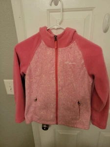 Columbia Sports Wear Girls Fleece Jacket With Zipper  Size 10/12 Activewear  - Picture 1 of 10