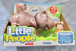 NUEVO FISHER PRICE LITTLE PEOPLE BIG ANIMAL ZOO HIPOPÓTAMO (U2) - Imagen 1 de 3