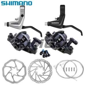 Shimano MTB Mechanical Disc Rotor Brake Groupset BL-T4000 Lever BR-TX805 Caliper - Picture 1 of 18