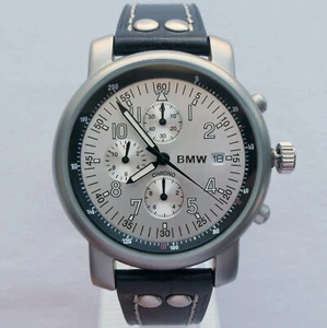 BMW M Power Motorsport Racing Classic M3 Sport Car Accessory Chronograph Watch - Picture 1 of 24