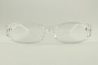Rare Authentic Gucci GG 1522 HKN Clear White 51mm Glasses Frames Italy RX-able