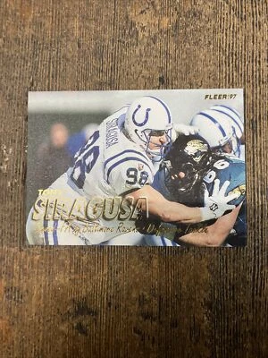 1997 Fleer 234 Tony Siragusa  Baltimore Ravens  Football Card - Image 1 of 2