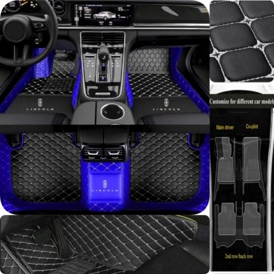 For Lincoln Navigator Custom Car Floor Mats Auto Waterproof Carpets 1998-2024 - Image 1 of 4