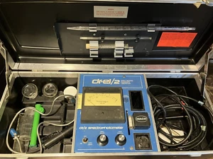 Hach Direct Reading DR-EL/2 Dr/2 Spectrophotometer c/w Accessories - Picture 1 of 9