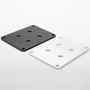 Panel de altavoz de aluminio conector de plátano enchufe de unión buzón de poste enchufe placa conector - Imagen 1 de 10