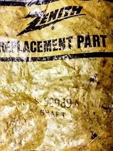 Vintage Zenith S-52989 Shaft Gear Spring Assembly NOS Sealed Bag - Picture 1 of 2