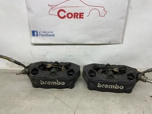 2015 DUCATI SUPERSPORT BREMBO RIGHT LEFT FRONT BRAKE CALIPER PAIR - Picture 1 of 8