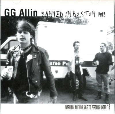 GG ALLIN - Banned In Boston Part 2 - CD - **BRAND NEW/STILL SEALED** Foto 1 de 2