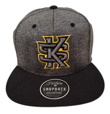 Sombrero Zephyr NCAA Kennesaw State Owls “Heathered” Flat Bill SnapBack TOTALMENTE NUEVO CON ETIQUETAS Foto 1 de 4