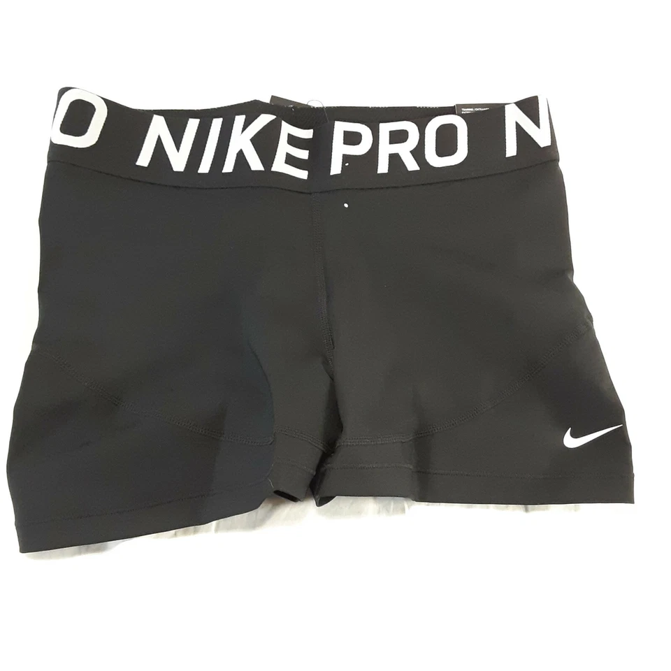 Nike 263377 Women's Pro 3 Training Shorts Black Size Large