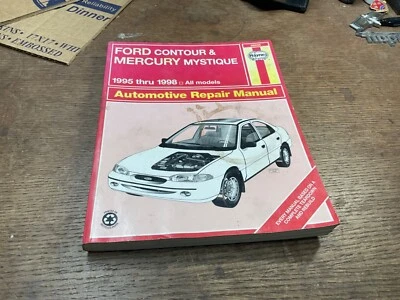 复古 Haynes 服务手册 福特 Contour & Mercury Mystique 1995 - 1998 — 第 1/4 张图片