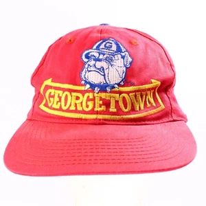 Georgetown HOYAS Basketball Official VINTAGE USA Cap Hat ● Fast Postage - Picture 1 of 8