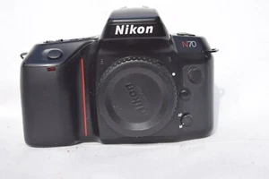 Nikon N70 SLR 35mm Film Camera Body Only Untested with Instruction Manual - Picture 1 of 7