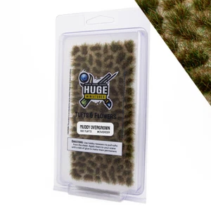 Huge Miniatures Overgrown Tufts, Muddy Huge Minis – 100 Self-Adhesive Tufts - Picture 1 of 4