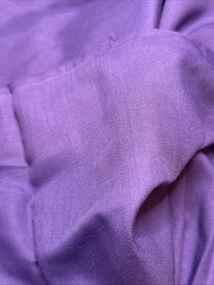 "Tela de mezcla de poliéster liso púrpura 2+ yardas 104 X 44"""  Foto 1 de 3