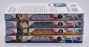 Air Gear von Oh!  Tolles - Englischer Manga Bände 1-4 Set - Bild 1 von 7