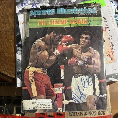 Autógrafo de Muhammad Ali Foto 1 de 4