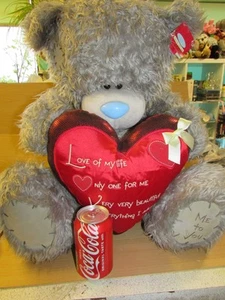 NEU (neu mit Etikett) Atemberaubender ME TO YOU Tatty Teddy * RIESIG * I LOVE YOU Plüschbär UVP 100 £ - Bild 1 von 7