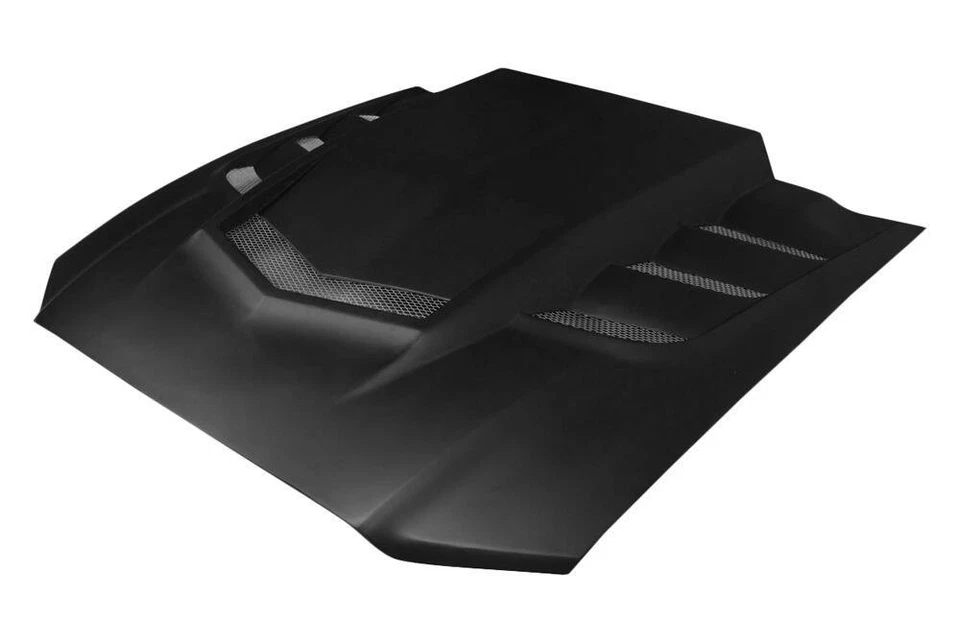For Ford Mustang 13-14 Duraflex Interceptor Style Fiberglass Hood Unpainted Foto 1 de 4