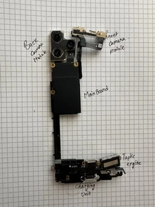 Apple iPhone 11 Pro 64GB Platine Mainboard Motherboard m.Face iD Geprüft 100%TOP - Zdjęcie 1 z 2