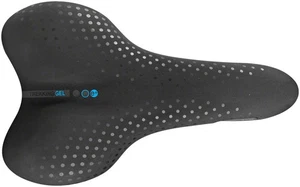 Selle San Marco Trekking Gel Saddle - Steel, Black, Men's, Small, Gel - Picture 1 of 1