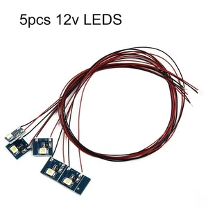 OO HO 12V LEDs Ersatz Innen Lampen Beleuchtung Leuchten Teile 20mA 5 Stück - Bild 1 von 37