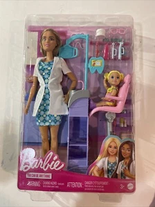 Barbie Careers Dentist Doll And Playset With Accessories Medical Doctor Set Barb - Picture 1 of 2