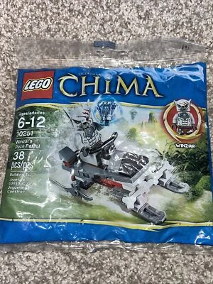 LEGO Legends of Chima Winzar's Pack Patrol (30251) New Retired Polybag - Image 1 of 3