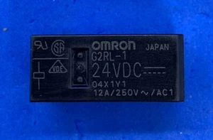 OEM Omron G2RL-1 DC24, Power Relay 24VDC 12A SPDT(29x12.7x15.7) - Picture 1 of 1