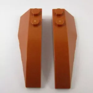 LEGO Star Wars DkOrange Wedge 6x2 Réf 41747 & 41748 Set 9491 7959 10213 10231 - Picture 1 of 1